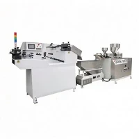 Extruderingslinje med dragkedja i plast